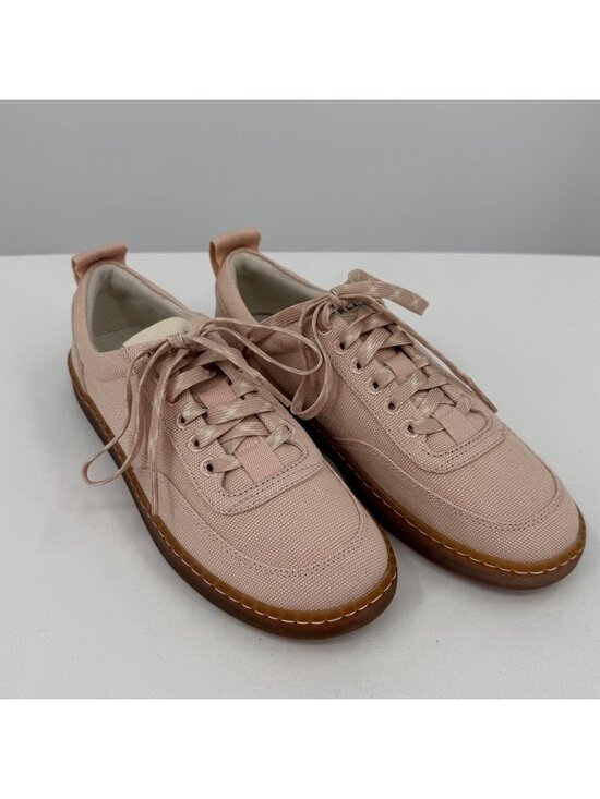 Everlane Shoes - Everlane Tread Bare Sneaker size 7 Women's in Pink Canvas Classic Lace-up Shoes